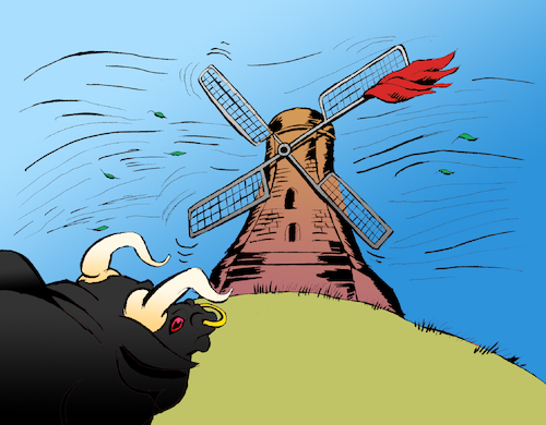 Cartoon: The Wind... (medium) by berk-olgun tagged the,wind