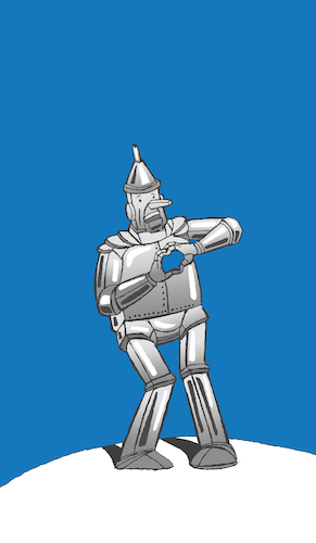 Cartoon: Tin Man... (medium) by berk-olgun tagged tin,man