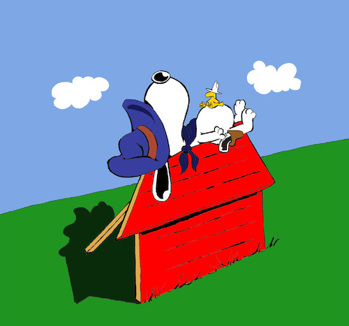 Cartoon: Western Snoopy... (medium) by berk-olgun tagged western,snoopy