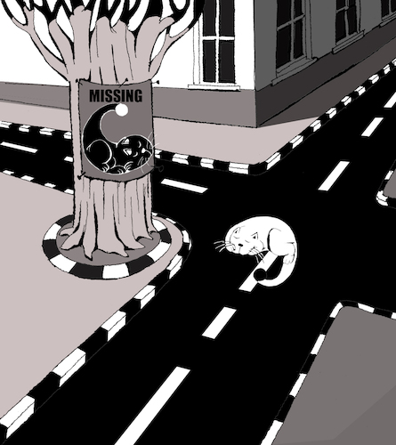 Cartoon: Yin Yang... (medium) by berk-olgun tagged yin,yang