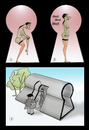 Cartoon: Absurd.. (small) by berk-olgun tagged absurd