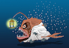 Cartoon: Angler Fish... (small) by berk-olgun tagged angler fish