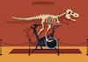 Cartoon: Anorexia... (small) by berk-olgun tagged anorexia