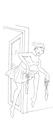 Cartoon: Ballerina in Trouble... (small) by berk-olgun tagged ballerina,in,trouble