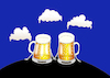 Cartoon: Beer Clouds... (small) by berk-olgun tagged beer,clouds
