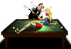 Cartoon: Billiard Show... (small) by berk-olgun tagged billiard,show