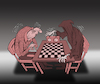 Cartoon: Chess with Death... (small) by berk-olgun tagged chess,with,death