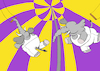 Cartoon: Circus Elephants... (small) by berk-olgun tagged circus,elephants