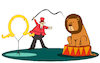 Cartoon: Circus Lion... (small) by berk-olgun tagged circus,lion