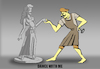 Cartoon: Dance With Me... (small) by berk-olgun tagged dance,with,me