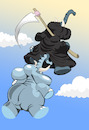 Cartoon: Elephant Tail... (small) by berk-olgun tagged elephant,tail