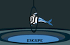 Cartoon: Escape... (small) by berk-olgun tagged escape