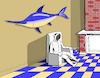 Cartoon: Fencing... (small) by berk-olgun tagged fencing
