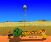 Cartoon: Giraffe and Trench... (small) by berk-olgun tagged giraffe,and,trench