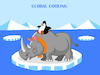 Cartoon: Global Cooling... (small) by berk-olgun tagged global,cooling