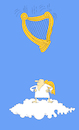 Cartoon: Harp... (small) by berk-olgun tagged harp
