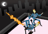 Cartoon: Human Torch... (small) by berk-olgun tagged human,torch