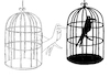 Cartoon: Idea Prison... (small) by berk-olgun tagged idea,prison