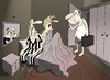 Cartoon: Jealous Lover... (small) by berk-olgun tagged jealous,lover