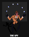 Cartoon: Juggler... (small) by berk-olgun tagged juggler