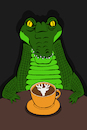 Cartoon: Latte... (small) by berk-olgun tagged latte