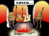 Cartoon: LOSER... (small) by berk-olgun tagged loser