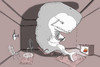 Cartoon: Moby Dick... (small) by berk-olgun tagged moby,dick