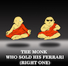 Cartoon: Monk... (small) by berk-olgun tagged monk