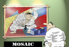 Cartoon: Mosaic... (small) by berk-olgun tagged mosaic