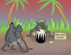 Cartoon: ONE MAN BAND.. (small) by berk-olgun tagged one,man,band