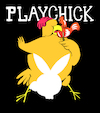 Cartoon: Playchick... (small) by berk-olgun tagged playchick