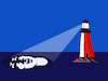 Cartoon: Scary Lighthouse... (small) by berk-olgun tagged scary,lighthouse