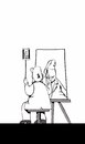 Cartoon: Self Portrait... (small) by berk-olgun tagged self,portrait