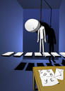 Cartoon: Suicide... (small) by berk-olgun tagged hangman