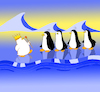 Cartoon: The King Penguin is Naked... (small) by berk-olgun tagged the,king,penguin,is,naked