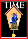 Cartoon: Time Cover... (small) by berk-olgun tagged time,cover