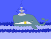 Cartoon: Uncouth Whale... (small) by berk-olgun tagged uncouth,whale
