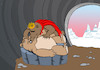 Cartoon: Winter Sleep... (small) by berk-olgun tagged winter,sleep