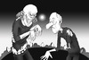 Cartoon: Zombie the Illusionist... (small) by berk-olgun tagged zombie