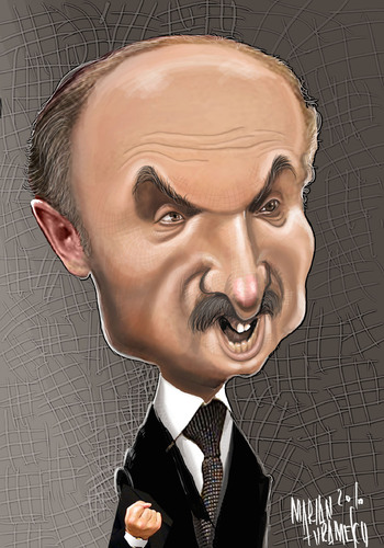 Cartoon: Alexander Lukashenko (medium) by Marian Avramescu tagged by,mav