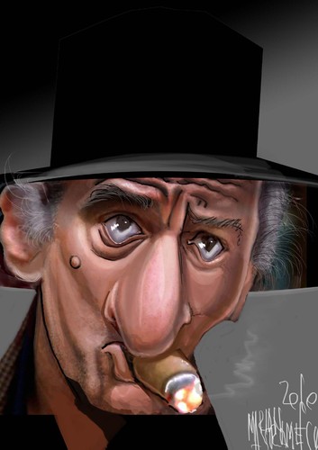 Cartoon: DE NIRO (medium) by Marian Avramescu tagged mmmmmmmm