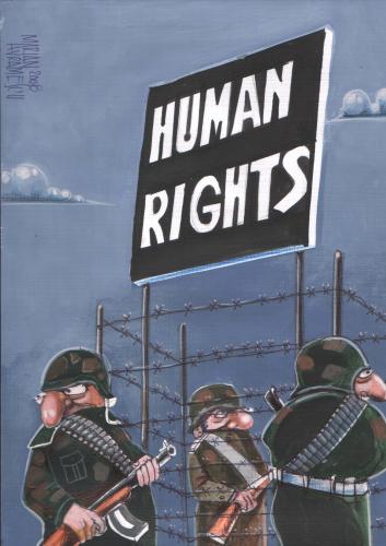 Cartoon: human rights (medium) by Marian Avramescu tagged human,rights