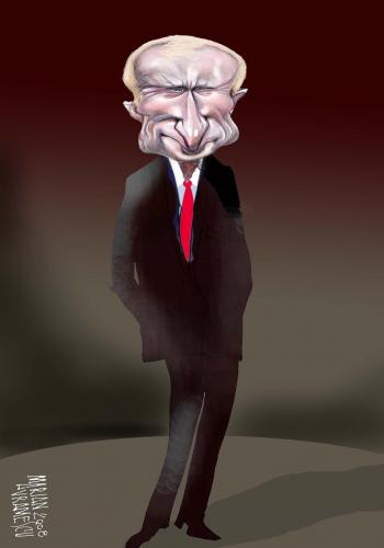 Cartoon: Putin (medium) by Marian Avramescu tagged putin