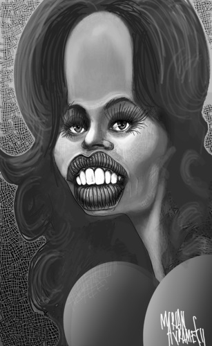 Cartoon: SOPHIA LOREN (medium) by Marian Avramescu tagged mmmmmmmmm