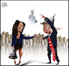 Cartoon: good choice (small) by Marian Avramescu tagged political