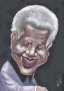 Cartoon: Nelson Mandela (small) by Marian Avramescu tagged nelson,mandela