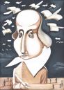 Cartoon: SHAKESPEARE (small) by Marian Avramescu tagged shakespeare