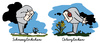 Cartoon: Lärmender Frühlingsanfang (small) by jen-sch tagged lärm,frühling,frühlingsanfang,osterglocken,schneeglöckchen,märz,april,lärmschutz,ohrenschutz