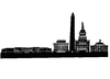 Cartoon: Skyline Washington (small) by Glenn M Bülow tagged sights,sightseeing,monument,skyline,city,travel,usa,washington,amerika,america,reisen,tourismus