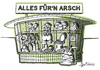 Cartoon: Alles für-n Arsch (small) by jerichow tagged furzkissen,dildo,klo,klobrille,lederhose,trachtenhose,ohren,einlauf,nagelstiefel,puderzucker,peitsche